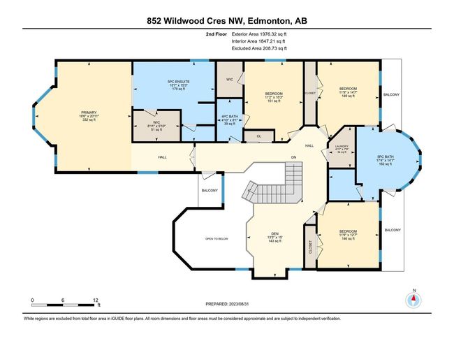 852 Wildwood Cres Nw, House other with 6 bedrooms, 5 bathrooms and 10 parking in Edmonton AB | Image 74