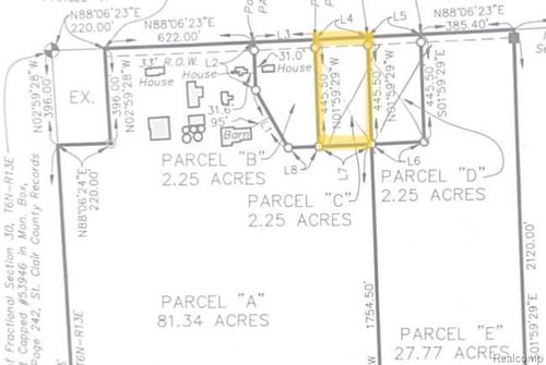 0 Parcel "C" Almont, Berlin Township, MI, 48002 | Card Image