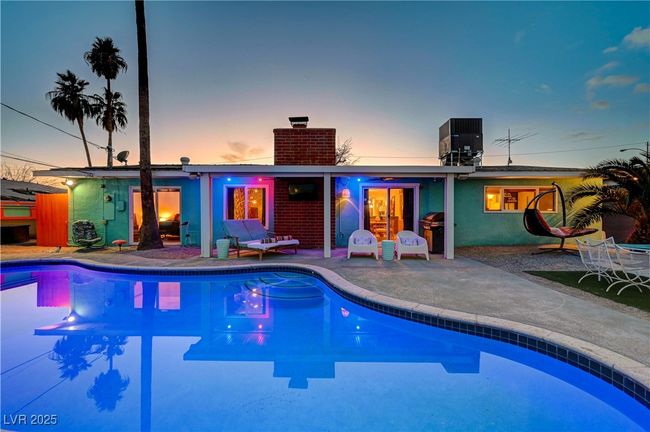 Pool featuring a patio area, grilling area, and central AC | Image 37