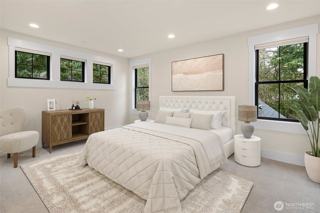 Upper Level Third Bedroom - Virtually Staged. | Image 34