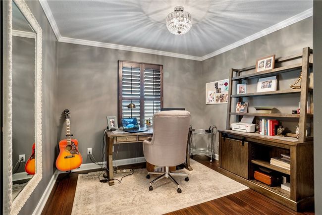 2nd floor bedroom 4 being used as an office | Image 25