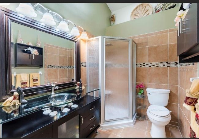 MAIN BEDROOM WITH GLASS SINK | Image 8