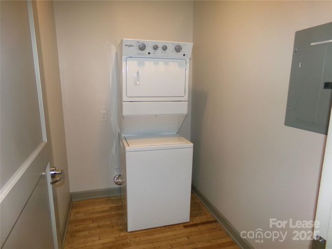 Stack Washer and Dryer furnished with extra room for storage | Image 9
