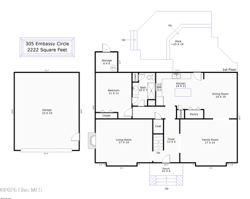 305 Embassy Cir, Wilmington, NC, 28412-7325 | Card Image