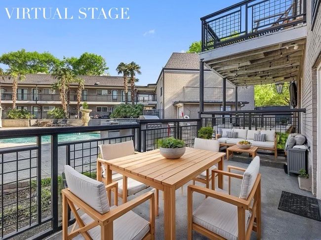 Balcony featuring outdoor lounge area and a grill | Image 31