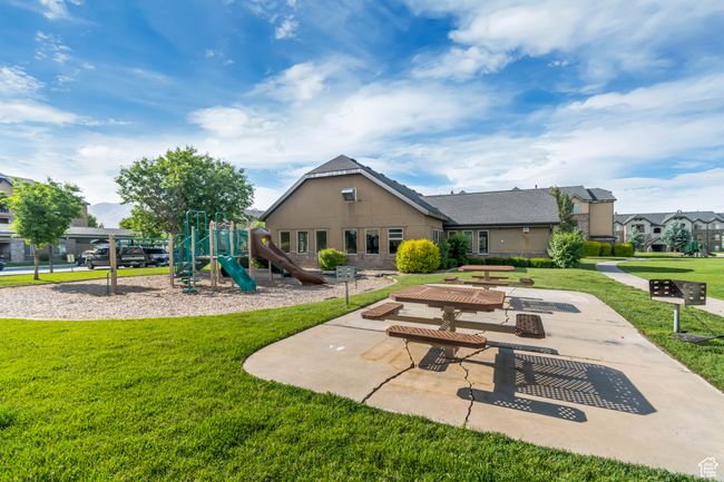 Rear view of property with a lawn | Image 12