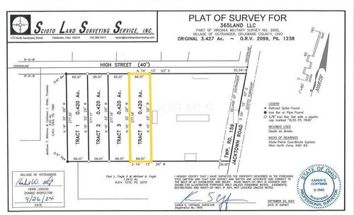 tract-4-0 High St E, Ostrander, OH, 43061 | Card Image