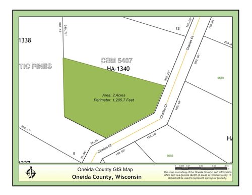 LOT 10 Charles Ct, Hazelhurst, WI, 54531 | Card Image