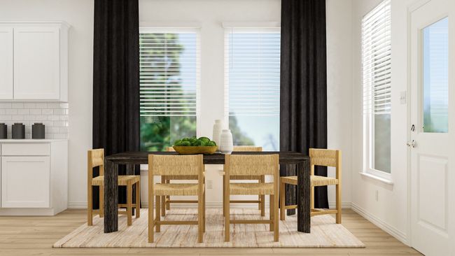 Dining area featuring light wood-type flooring and a healthy amount of sunlight | Image 5