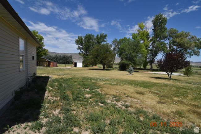 Yard view behind exterior building | Image 11