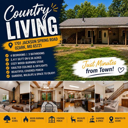 1701 Jackson Spring Rd, Ozark, MO, 65721-7127 | Card Image