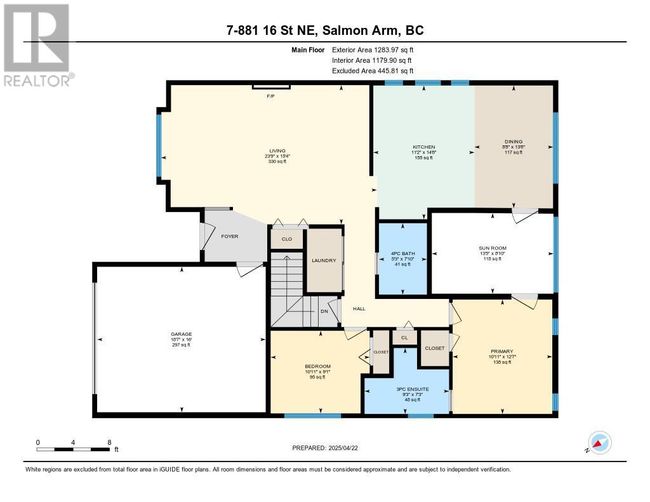 7 - 881 16 St Ne, House other with 3 bedrooms, 3 bathrooms and 2 parking in Salmon Arm BC | Image 57