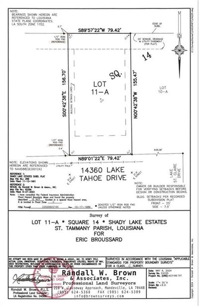 14360 Lake Tahoe Drive, Home with 0 bedrooms, 0 bathrooms and null parking in Covington LA | Image 1