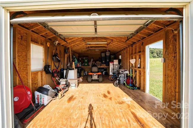 Inside view of shed. Has plenty of storage. | Image 13