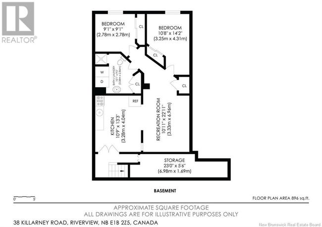 38 Killarney Rd, House other with 4 bedrooms, 2 bathrooms and null parking in Riverview NB | Image 49
