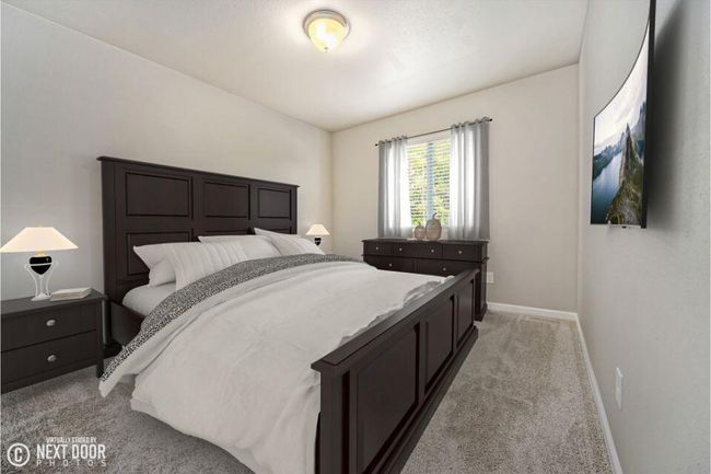 Virtually staged- bedroom 2 | Image 26