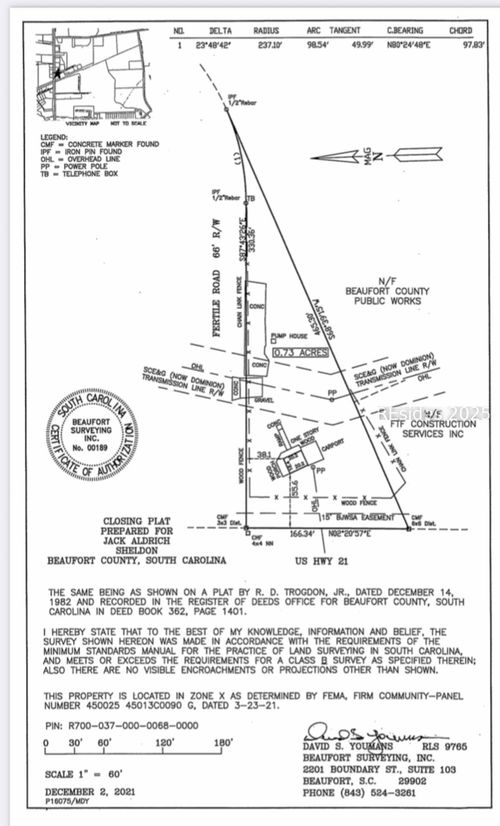 1887 Trask Pkwy, Seabrook, SC, 29940-2905 | Card Image