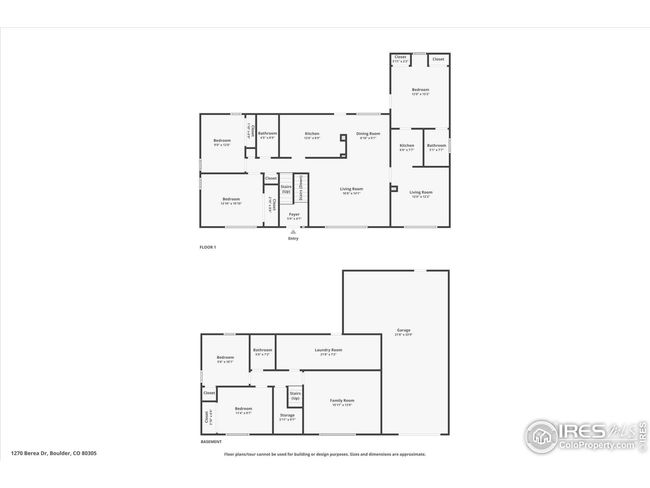 1270 Berea Dr, House other with 5 bedrooms, 3 bathrooms and null parking in Boulder CO | Image 36