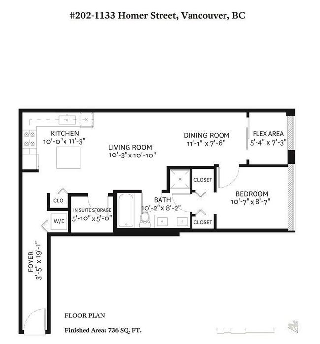 202 - 1133 Homer Street, Condo with 1 bedrooms, 1 bathrooms and 1 parking in Vancouver BC | Image 21