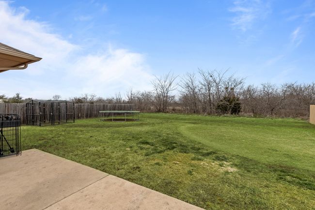 View of back yard from patio | Image 16