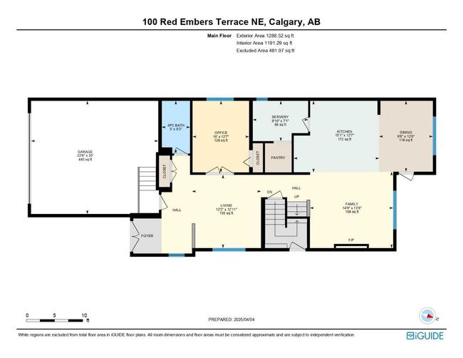100 Red Embers Terrace Ne, House other with 5 bedrooms, 4 bathrooms and 5 parking in Calgary AB | Image 47