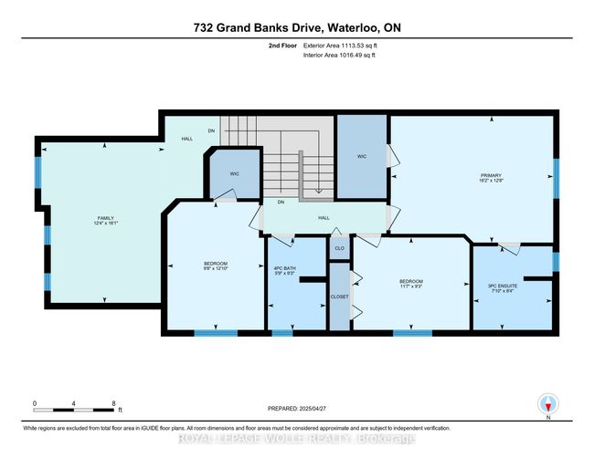 732 Grand Banks Dr, House other with 3 bedrooms, 4 bathrooms and 1 parking in Waterloo ON | Image 49