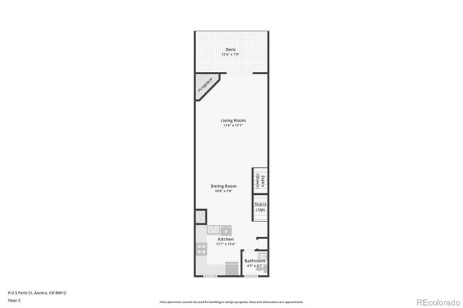 912 S Paris Ct, Townhouse with 2 bedrooms, 3 bathrooms and 2 parking in Aurora CO | Image 21