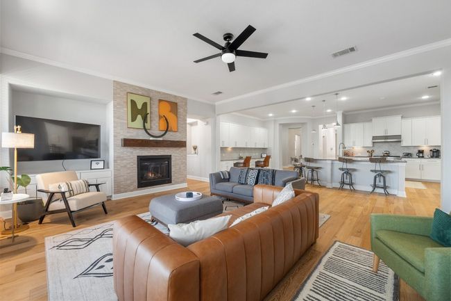 Here is where you'll host game and movie nights, conversations by the fire and visits with guests. | Image 5