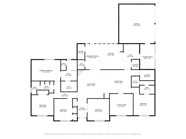 Floorplan for 2635 Sequoia Lane. | Image 23