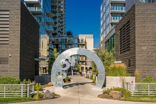 403 - 138 Waterfront Court Sw, Home with 1 bedrooms, 1 bathrooms and 1 parking in Calgary AB | Card Image