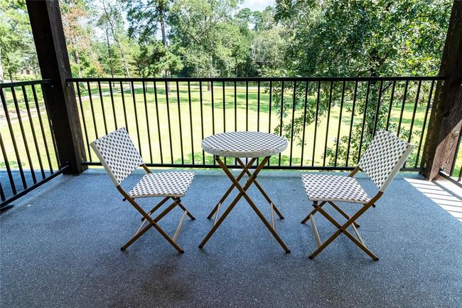 Second floor balcony. Great for taking time out to relax and enjoy the views of the 180 degree views of your property. Access is through the upstairs bedroom alcove. | Image 5