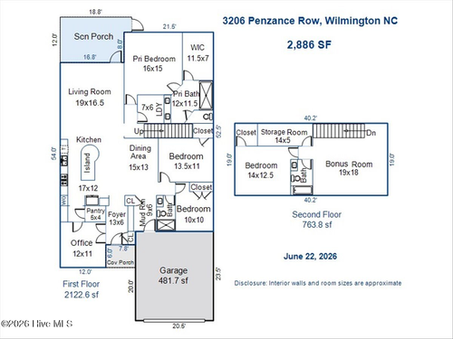 3206 Penzance Row, Wilmington, NC, 28412-5289 | Card Image