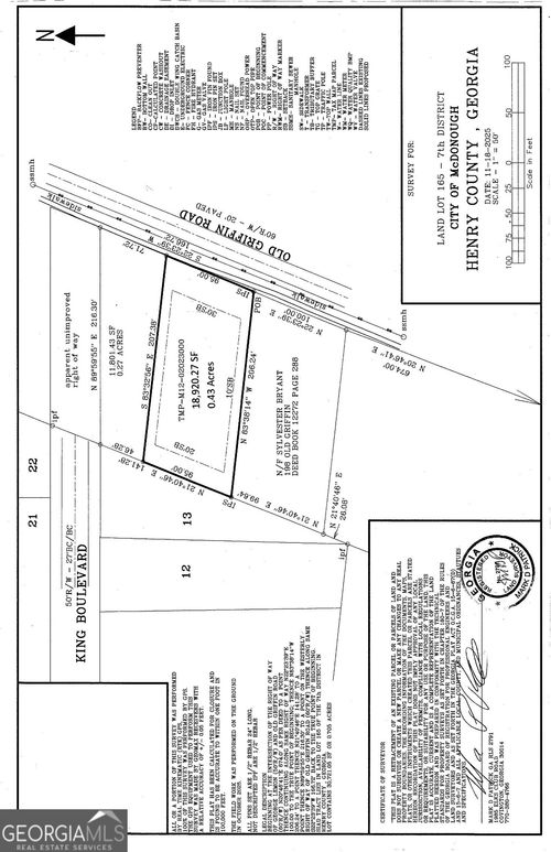 0 Old Griffin Rd, MCDONOUGH, GA, 30253 | Card Image