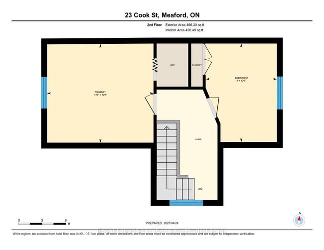 23 Cook St, House other with 3 bedrooms, 1 bathrooms and 2 parking in Meaford ON | Image 42