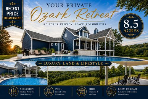 155 Cedar Springs - 8.5 Acres Avenue, Kissee Mills, MO, 65680 | Card Image
