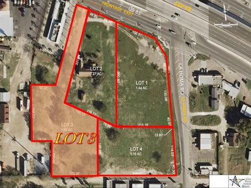 Lot 3 N La Homa Rd, Palmview, TX, 78572 | Card Image