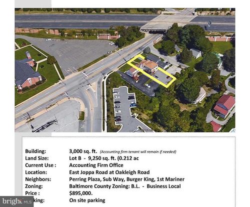 1807 E Joppa Rd, PARKVILLE, MD, 21234-2709 | Card Image