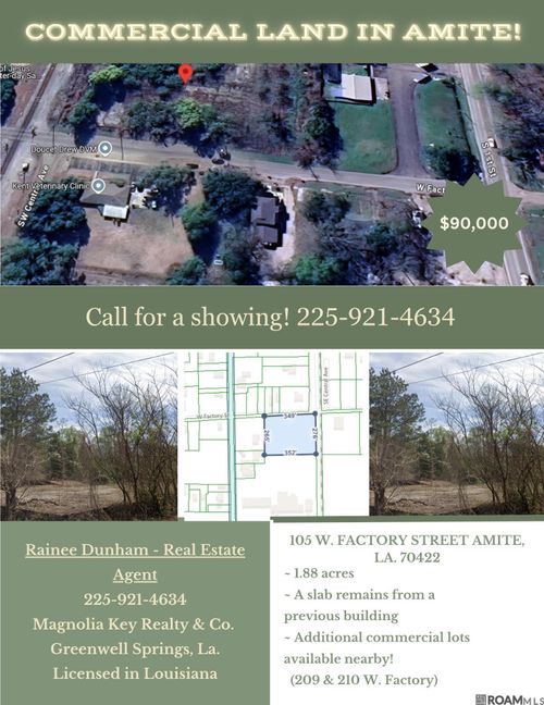 105 W Factory St, Amite, LA, 70422-3416 | Card Image