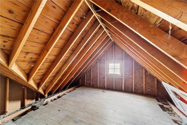 View of unfinished attic | Image 26