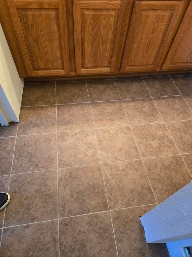 Kitchen view of brown cabinetry | Image 31