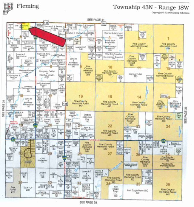 46128 Starch Rd, House other with 3 bedrooms, 1 bathrooms and null parking in Bruno MN | Image 43