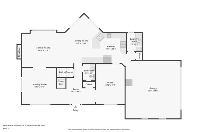 W151N10146 Windsong Circle, House other with 3 bedrooms, 2 bathrooms and null parking in GERMANTOWN WI | Image 76