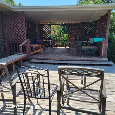 View of patio / terrace with a deck | Image 3