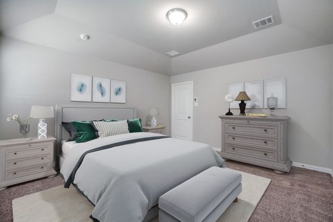 Beazer Homes Whitewing Trails Brooks floorplan. This is not a photo of the actual home, but is a photo of the Brooks floorplan. | Image 9