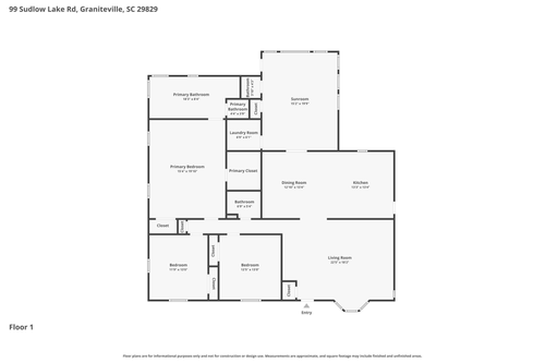 99 Sudlow Lake Rd, Graniteville, SC, 29829-3727 | Card Image