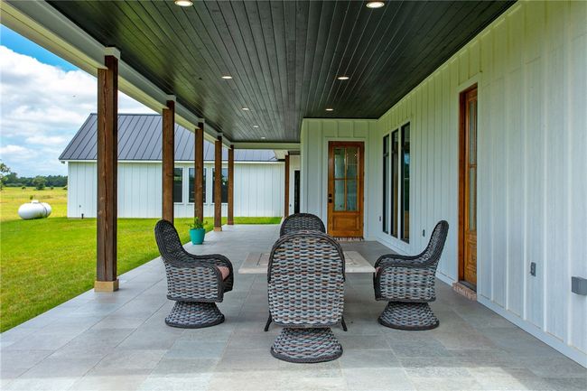 View of patio with french doors | Image 28