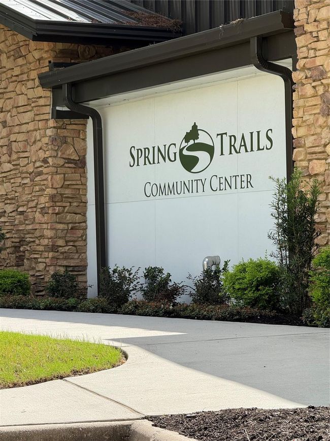 The Spring Trails Community Center is located at the entrance of the community. Featuring a swimming pool area, ideal for those hot summer days. | Image 33