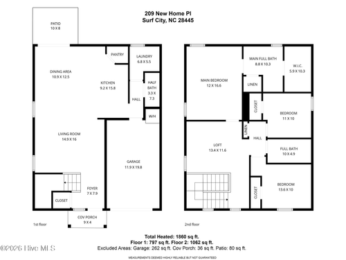 209 New Home Pl, Holly Ridge, NC, 28445-5403 | Card Image