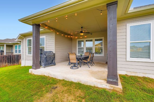 View of patio featuring ceiling fan | Image 27