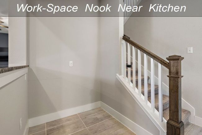 Stairway with baseboards and tile patterned floors | Image 26